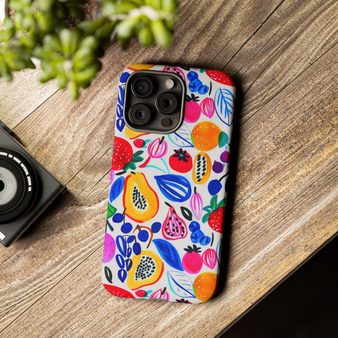 Summer Fruit Cute Tough Phone Case - For Apple iPhone 17, 16 Pro Max, 15 Pro Max, 14 Plus 13 Pro 12, Samsung Galaxy S26, S25, S24 Plus Ultra