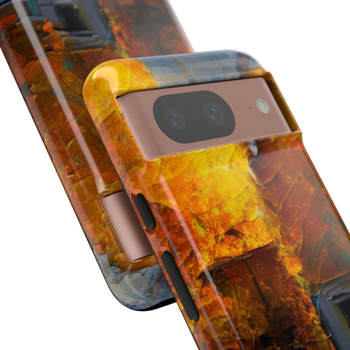 Impact Resistant, Fall Leaves Oil Painting, Cute Phone Cases for Samsung S24, S23, S22, S21, IPhone 15 pro Iphone 14 pro Iphone 13 IPhone 12 Iphone 11 - Studio40ParkLane