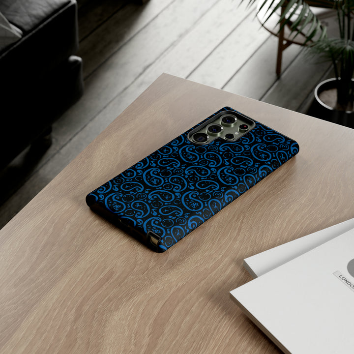 Samsung Galaxy Phone Case | Galaxy S23, S22, S21, S20 | Luxury Case Double Layered | Impact Resistant | Fashionable - Paisley 4 - Studio40ParkLane