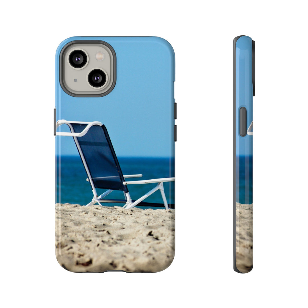Cute Samsung Case | Cool Iphone Case | Summer Blue Beach Chair, Samsung S24, S23, S22, S21, IPhone 15 Case | Iphone 14 Case, Iphone 13 Case - Studio40ParkLane