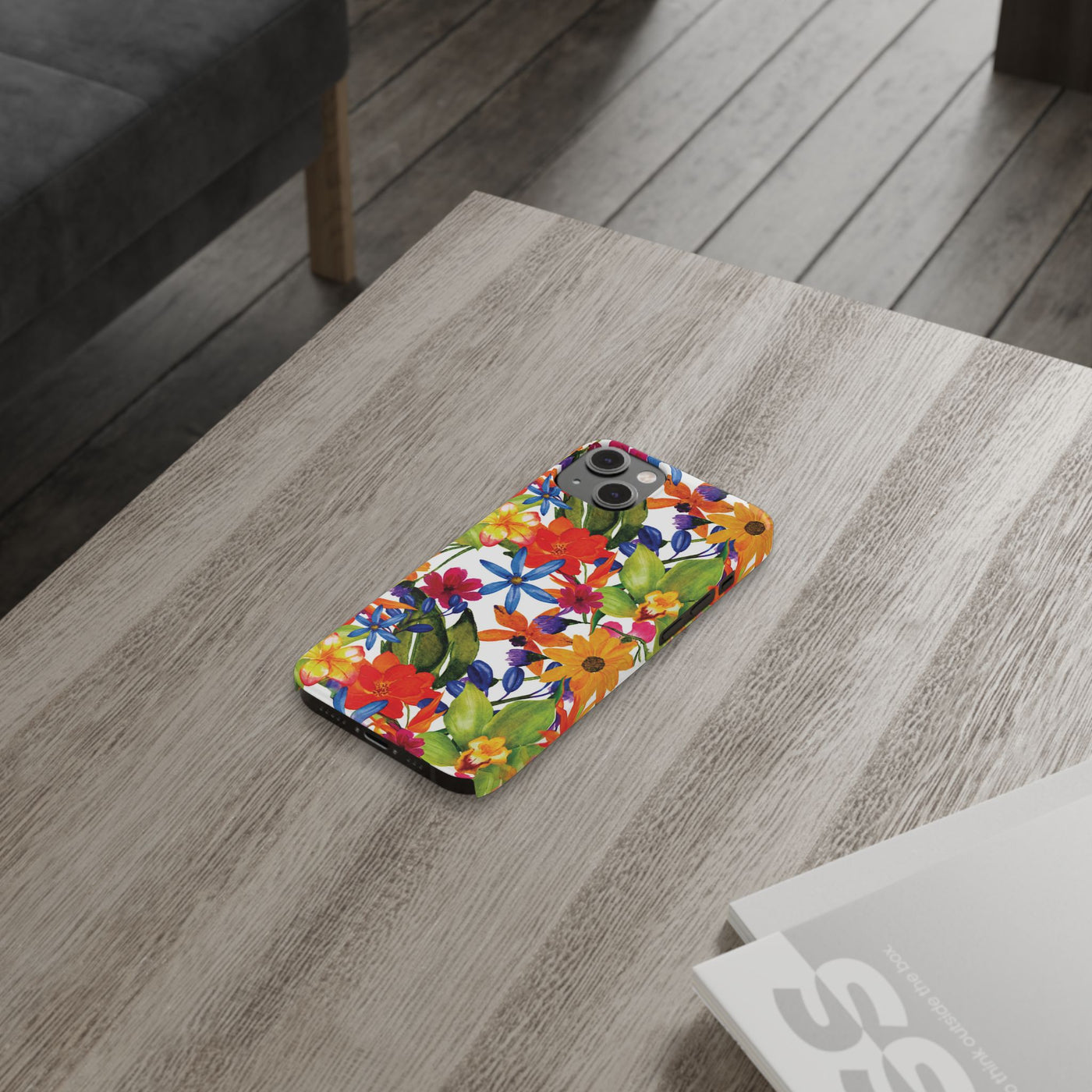 Slim Spring Flowers Gift for Her Cute Phone Cases for Iphone 16 Pro Max | iPhone 15 Case | iPhone 15 Pro Max Case, Iphone 14, 13, 12, 11, 10, 8, 7 - Studio40ParkLane