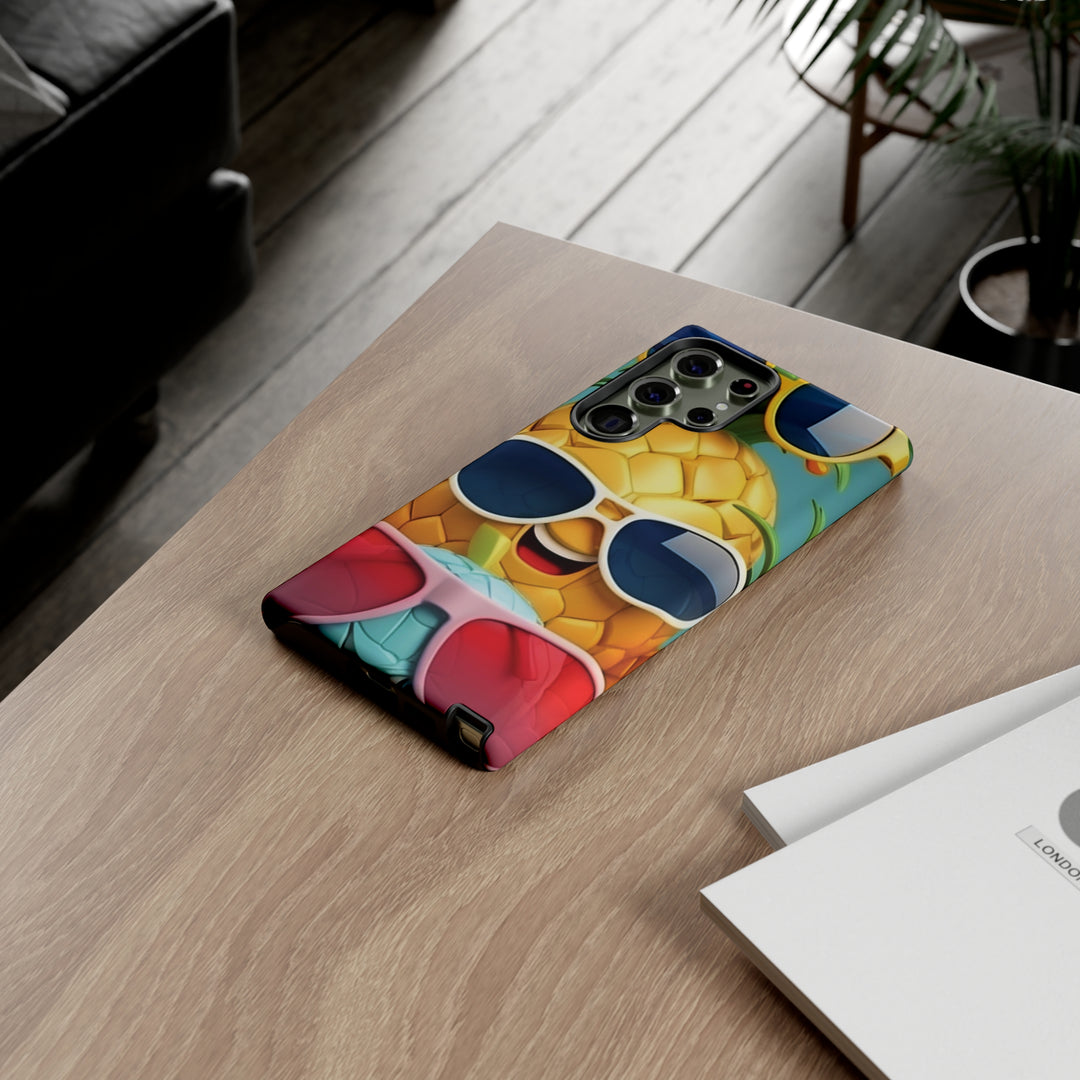 Cute Samsung Phone Case | Aesthetic Samsung Phone Case | Galaxy S23, S22, S21, S20 | Summer Pineapple Fruit, Protective Phone Case - Studio40ParkLane