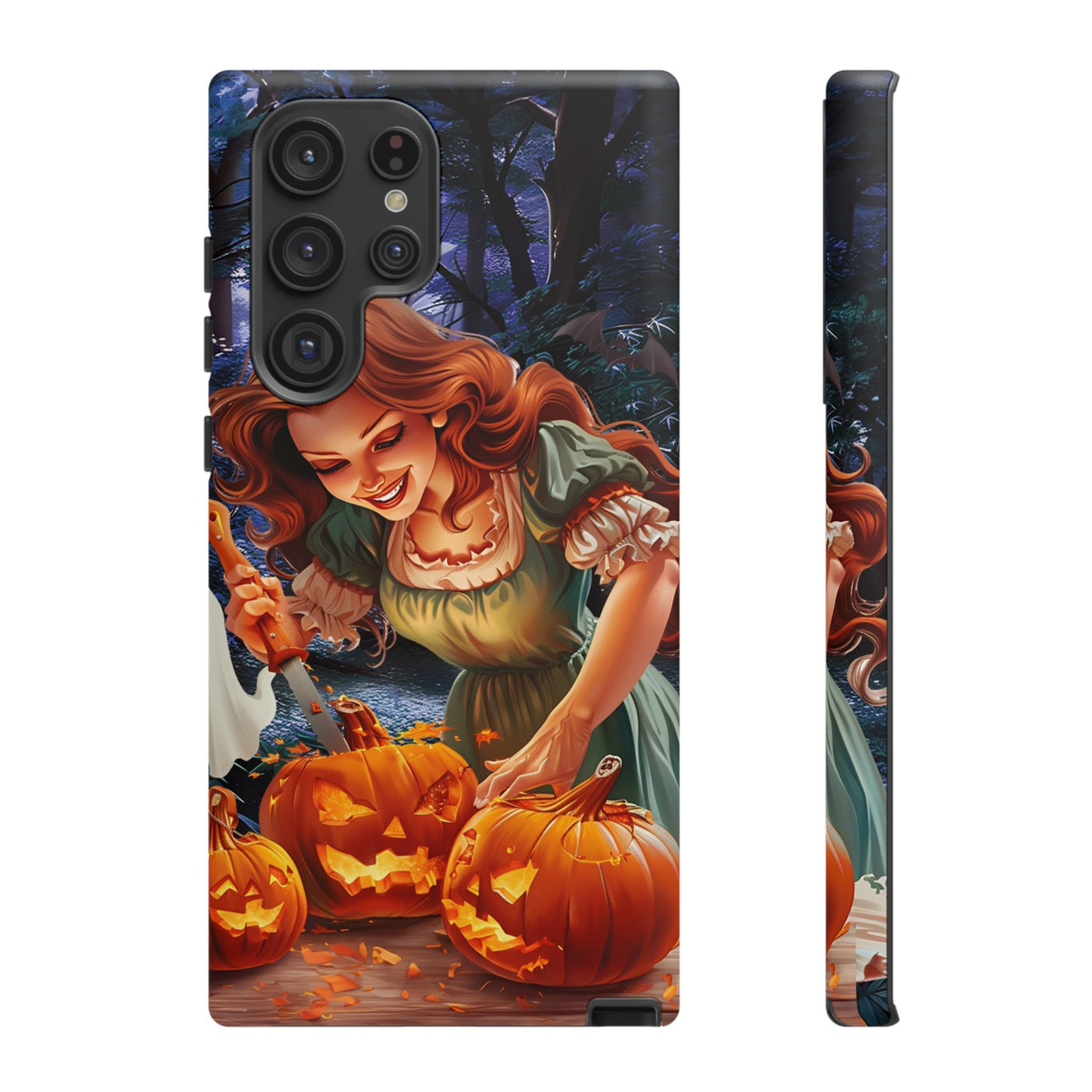 Autumn Fall Pumpkin Fairy Gift for Her Cute Phone Case for, Samsung Galaxy S24, S23, S22, S21, IPhone 16 Case | Iphone 15, Iphone 14, IPhone 13 Case