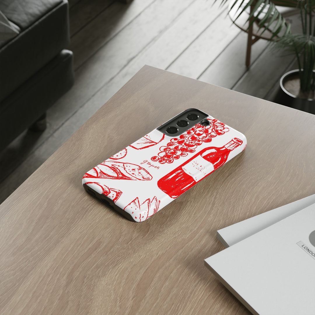 Impact Resistant, Italian French, Cute Phone Cases for Samsung S24, S23, S22, S21, IPhone 15 pro Iphone 14 pro Iphone 13 IPhone 12 Iphone 11 - Studio40ParkLane