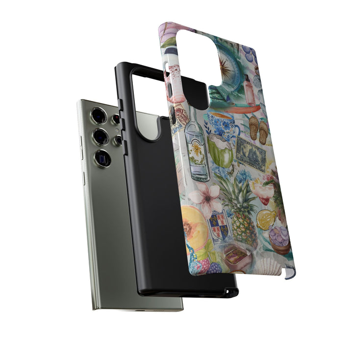 Impact Resistant, Travel Coquette Collage, Cute Phone Cases for Samsung S24, S23, S22, S21, IPhone 15 pro Iphone 14 pro Iphone 13 IPhone 12 Iphone 11 - Studio40ParkLane