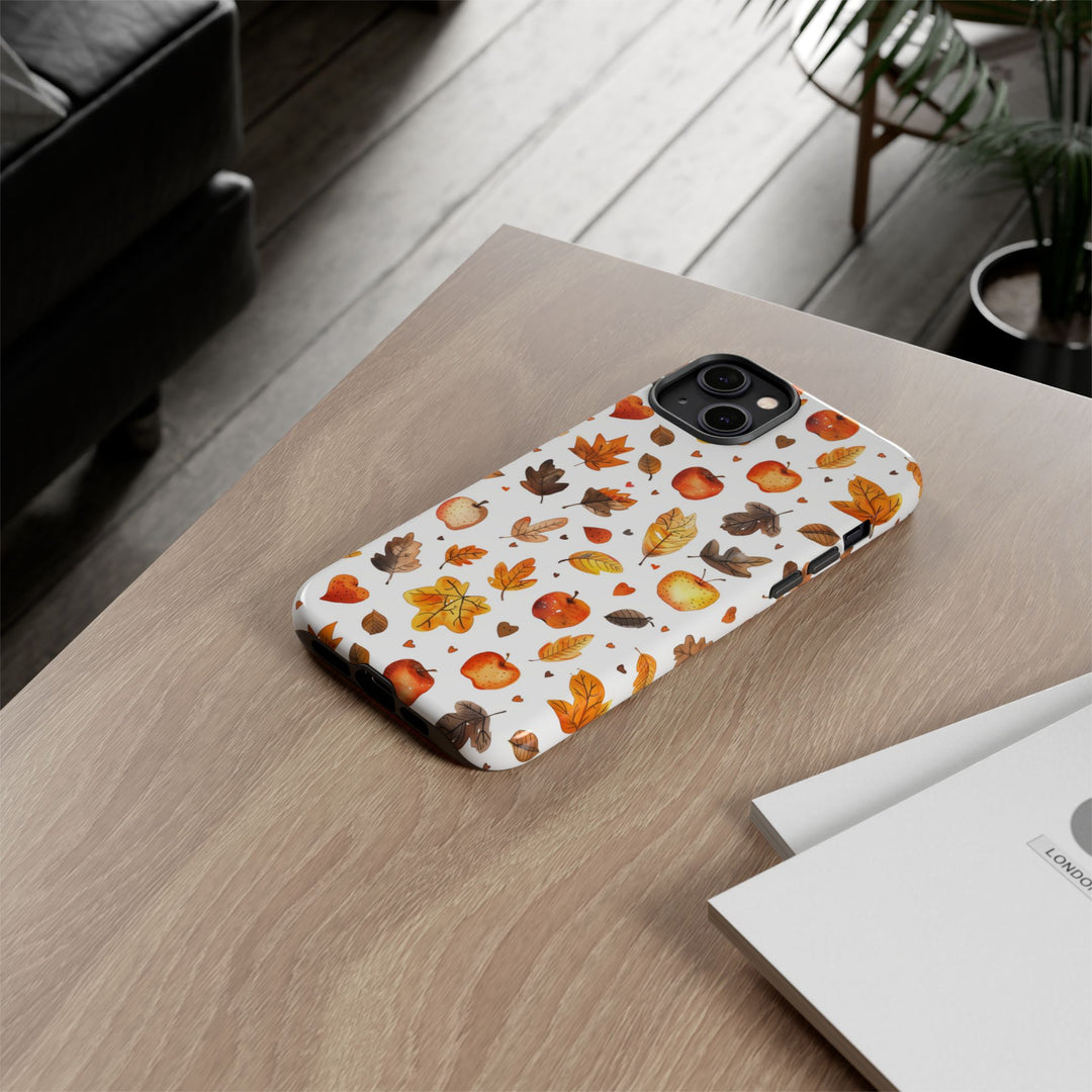 Autumn Fall Leaves Gift for Her Cute Phone Case for, Samsung Galaxy S24, S23, S22, S21, IPhone 16 Case | Iphone 15, Iphone 14, IPhone 13 Case - Studio40ParkLane