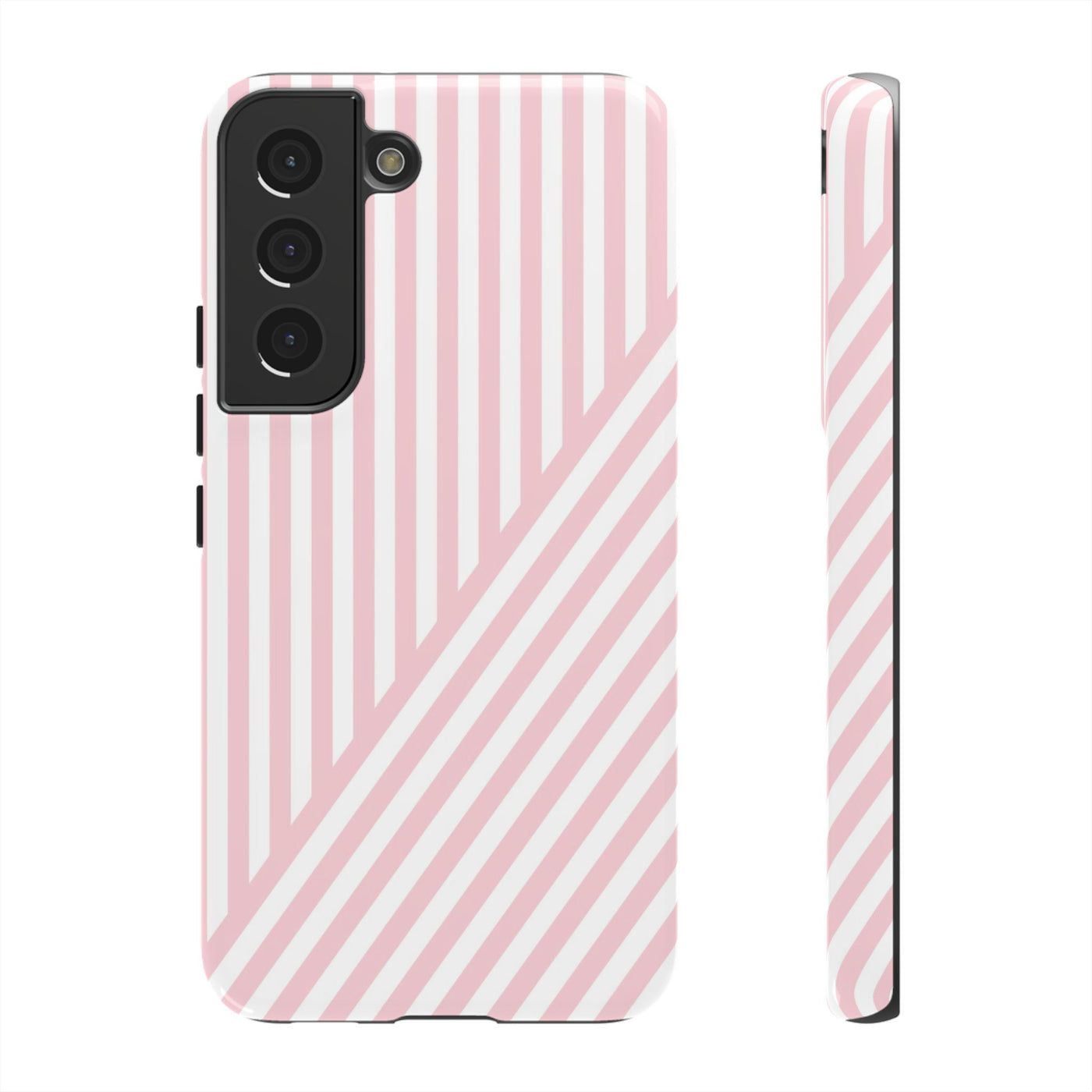 Custom Personalized Tough Phone Case - Aesthetic Stripes - For iPhone 17 Pro Max iPhone 16 Pro iPhone 15 Iphone 14 Iphone 13 Plus 13 12 11 - Studio40ParkLane