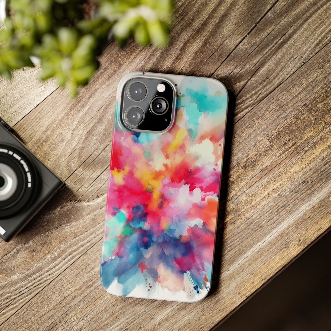Slim Paint Splash Gift for Her Cute Phone Cases for Iphone 16 Pro Max | iPhone 15 Case | iPhone 15 Pro Max Case, Iphone 14, Iphone 14 Pro Max, Iphone 13 12 11 8 7 - Studio40ParkLane
