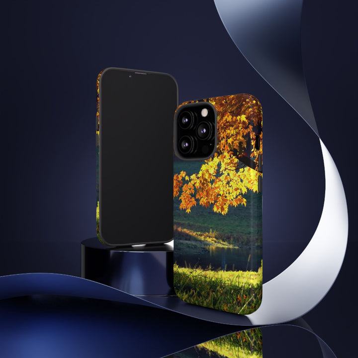 Impact Resistant, Fall Leaves Collage, Cute Phone Cases for Samsung S24, S23, S22, S21, IPhone 15 pro Iphone 14 pro Iphone 13 IPhone 12 Iphone 11 - Studio40ParkLane
