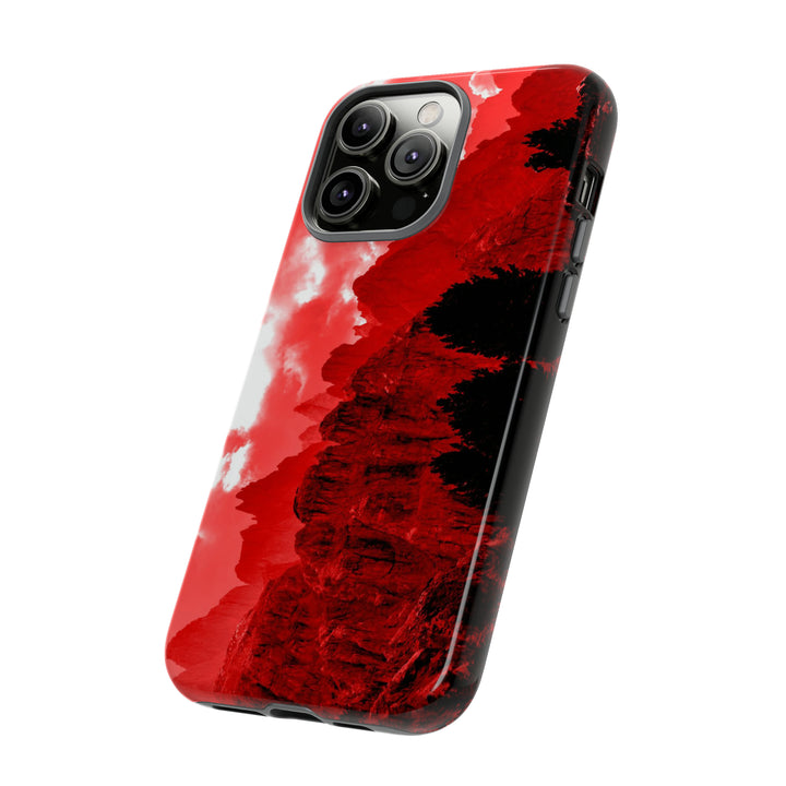 Cute IPhone Case | iPhone 15 Case | iPhone 15 Pro Max Case, Iphone 14 Case, Iphone 14 Pro Max Case IPhone Case for Art Lovers - Red Mountains - Studio40ParkLane