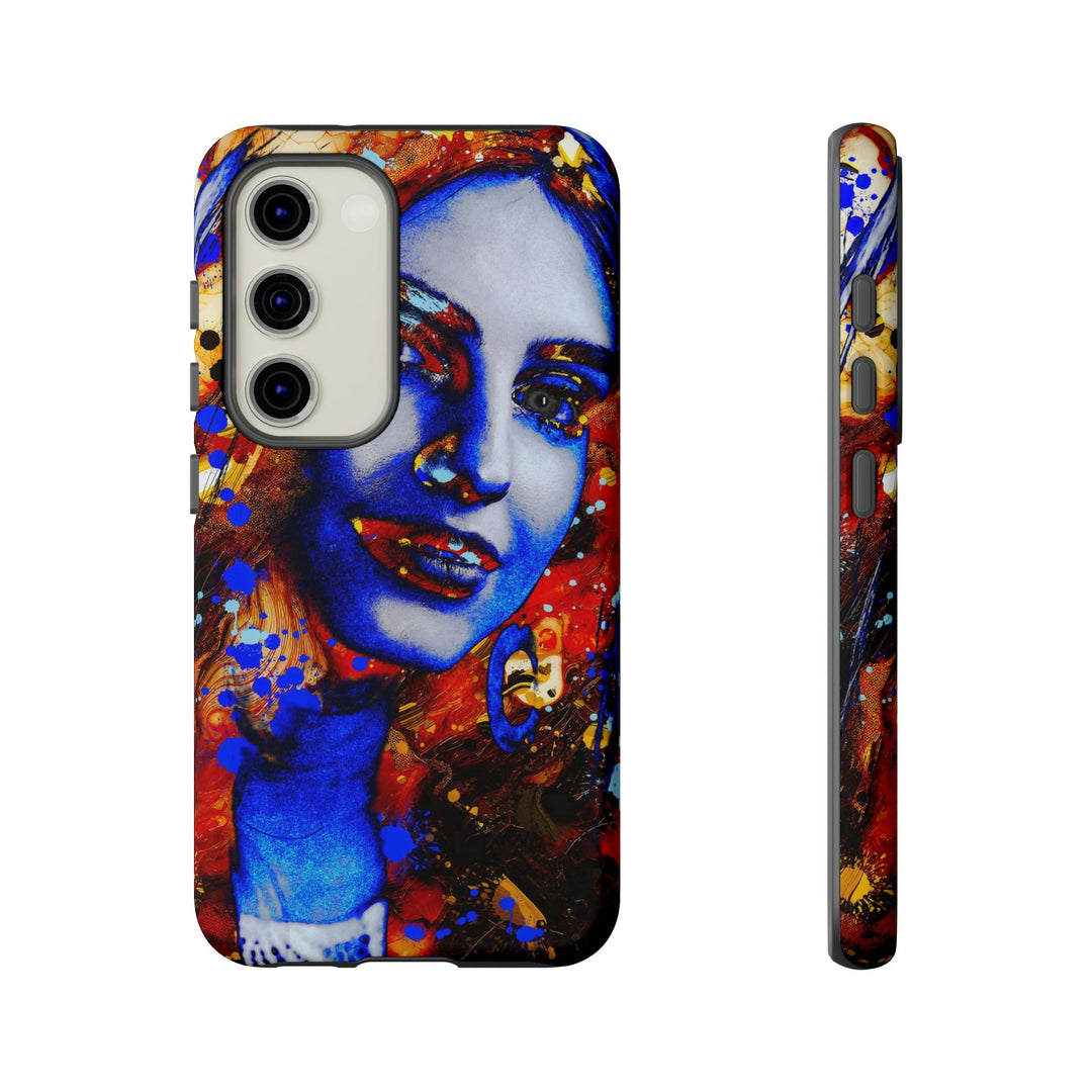Cute Samsung Phone Case | Aesthetic Samsung Phone Case | Galaxy S23, S22, S21, S20 | Marble Splash Face, Protective Phone Case - Studio40ParkLane