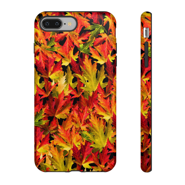 Fall Leaves Impact Resistant, Cute Phone Cases for Samsung S24, S23, S22, S21, IPhone 15 pro Iphone 14 pro Iphone 13 IPhone 12 Iphone 11 - Studio40ParkLane