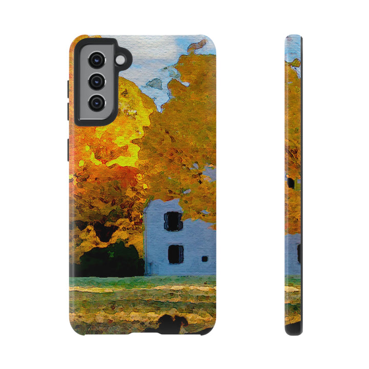 Impact Resistant, Fall Leaves Watercolor, Cute Phone Cases for Samsung S24, S23, S22, S21, IPhone 15 pro Iphone 14 pro Iphone 13 IPhone 12 Iphone 11 - Studio40ParkLane