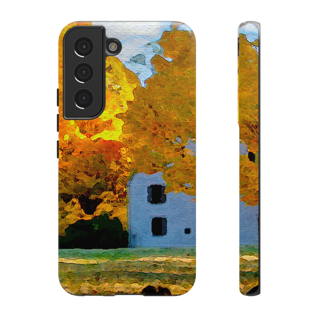 Impact Resistant, Fall Leaves Watercolor, Cute Phone Cases for Samsung S24, S23, S22, S21, IPhone 15 pro Iphone 14 pro Iphone 13 IPhone 12 Iphone 11 - Studio40ParkLane