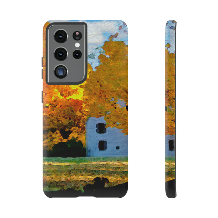 Cute Samsung Phone Case | Aesthetic Samsung Phone Case | Galaxy S23, S22, S21, S20 | New England Fall, Protective Phone Case - Studio40ParkLane