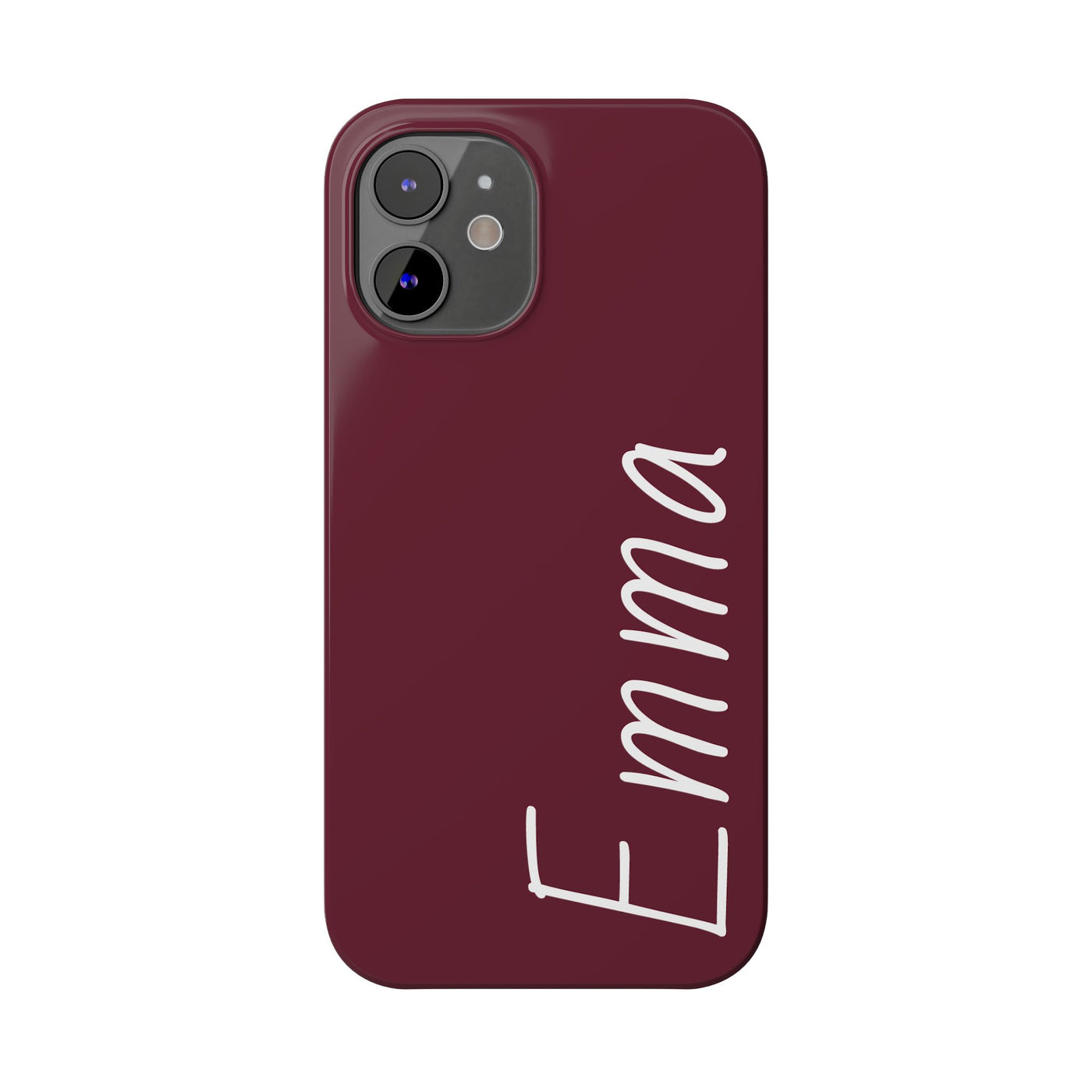 Personalized Initial Name Custom Slim Phone Cases for Iphone 16 Pro Max | iPhone 15 Case | iPhone 15 Pro Max Case, Iphone 14, 13, 12, 11, 10, 8, 7 - Studio40ParkLane