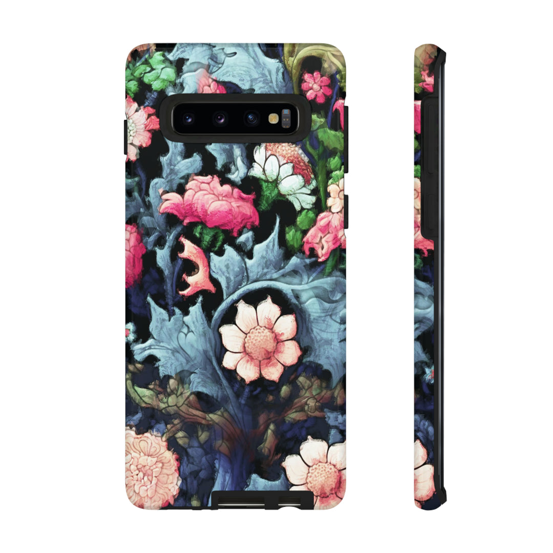 Cute Samsung Phone Case | Aesthetic Samsung Phone Case | Galaxy S23, S22, S21, S20 | Luxury Double Layer | Cool Flowers Design Floral - Studio40ParkLane