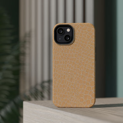 Non Leather Beige Color Pattern Magsafe Cute Phone Case for Iphone Gift for Her,  | iPhone 15 Case | iPhone 15 Pro Max Case, Iphone 14, Iphone 14 Pro Max, Iphone 13, Iphone 16