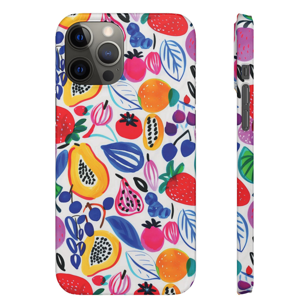 Snap Cute Custom Phone Case, Summer Fruit case for iPhone 18 17 16 15 14 13 12 Pro Max, Samsung S26 S25 S24 S23 Ultra Protective Phone Case - Studio40ParkLane