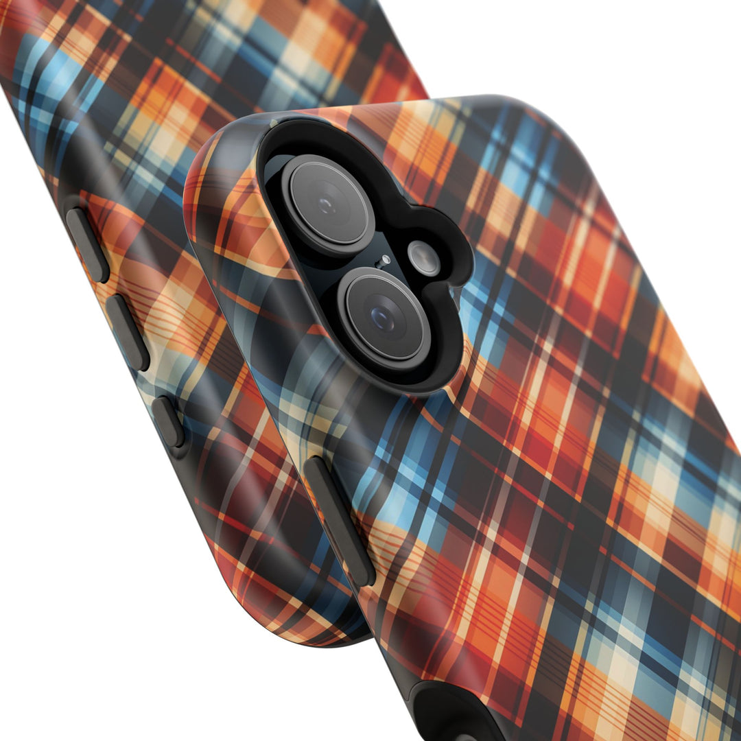 Checkered Plaid Magsafe Gift for Her Cute Phone Case for Iphone, | iPhone 16 | iPhone 15 Pro Max, Iphone 14 Pro Max, 13 12 11 10 9 8 7 - Studio40ParkLane