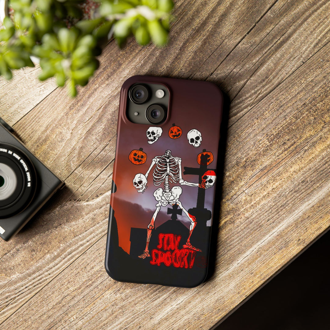 Slim Halloween Spooky Slim Cute Phone Cases for Iphone | iPhone 15 Case | iPhone 15 Pro Max Case, Iphone 14, Iphone 14 Pro Max, Iphone 13 - Studio40ParkLane