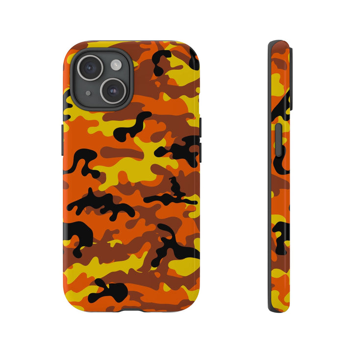 Impact Resistant, Fall camo Camouflage, Cute Phone Cases for Samsung S24, S23, S22, S21, IPhone 15 pro Iphone 14 pro Iphone 13 IPhone 12 Iphone 11 - Studio40ParkLane