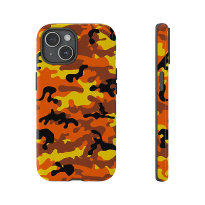 Impact Resistant, Fall camo Camouflage, Cute Phone Cases for Samsung S24, S23, S22, S21, IPhone 15 pro Iphone 14 pro Iphone 13 IPhone 12 Iphone 11