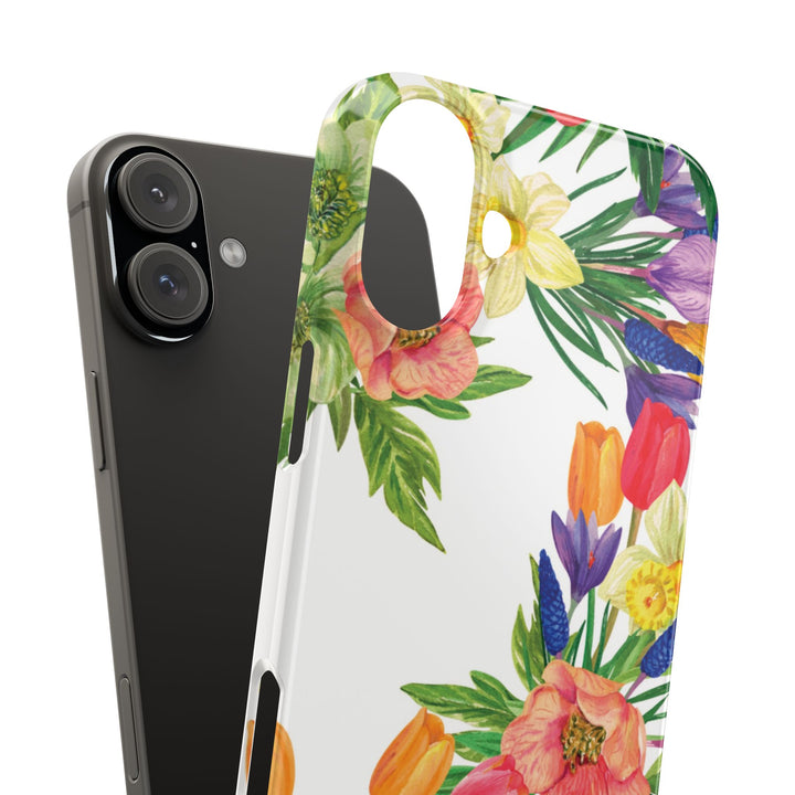 Slim Spring Flowers Gift for Her Cute Phone Cases for Iphone 16 Pro Max | iPhone 15 Case | iPhone 15 Pro Max Case, Iphone 14, 13, 12, 11, 10, 8, 7 - Studio40ParkLane