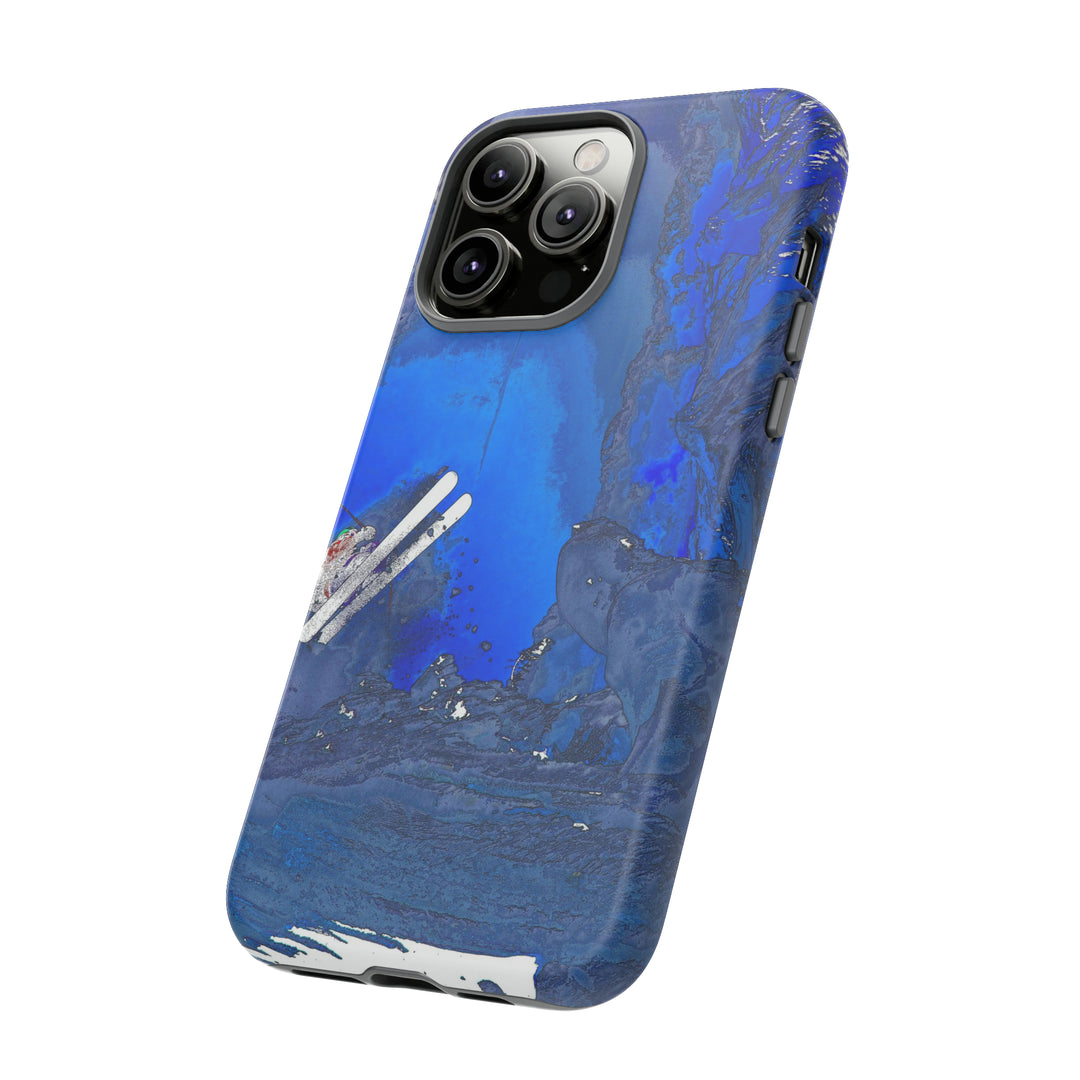 Cute IPhone Case | iPhone 15 Case | iPhone 15 Pro Max Case, Iphone 14 Case, Iphone 14 Pro Max Case IPhone Case for Art Lovers, Skiing Mountain - Studio40ParkLane