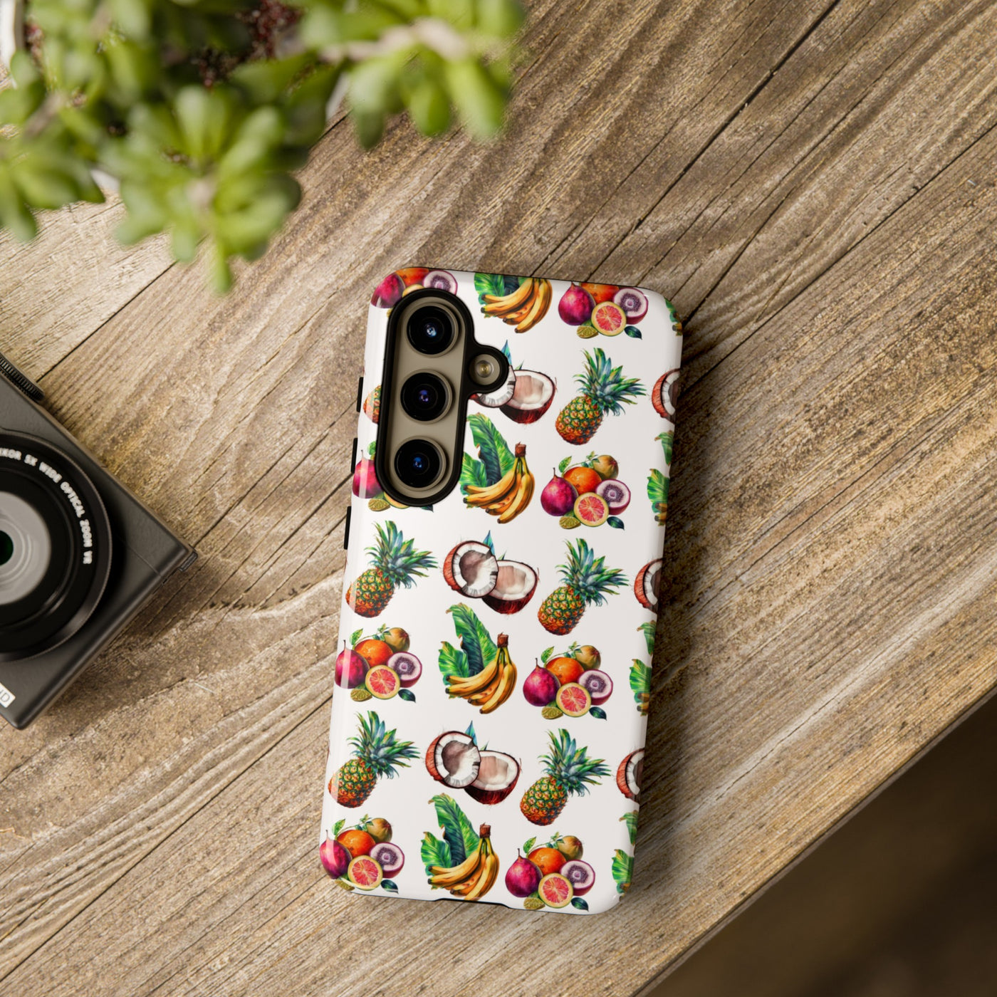 Cute Samsung Case | Cool Iphone Case | Tropical Summer Fruit, Samsung S24, S23, S22, S21, IPhone 15 Case | Iphone 14 Case, Iphone 13 Case