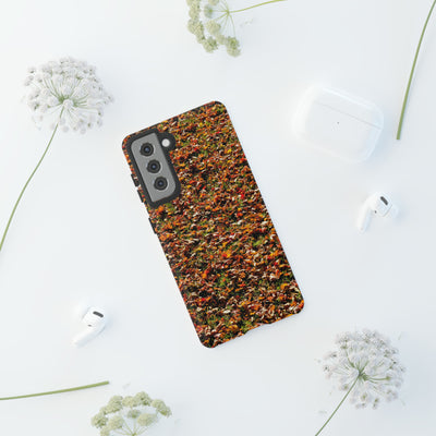 Cool Samsung Phone Case | Aesthetic Samsung Phone Case | Fall Leaves | Galaxy S23, S22, S21, S20 | Luxury Double Layer | Cute - Studio40ParkLane