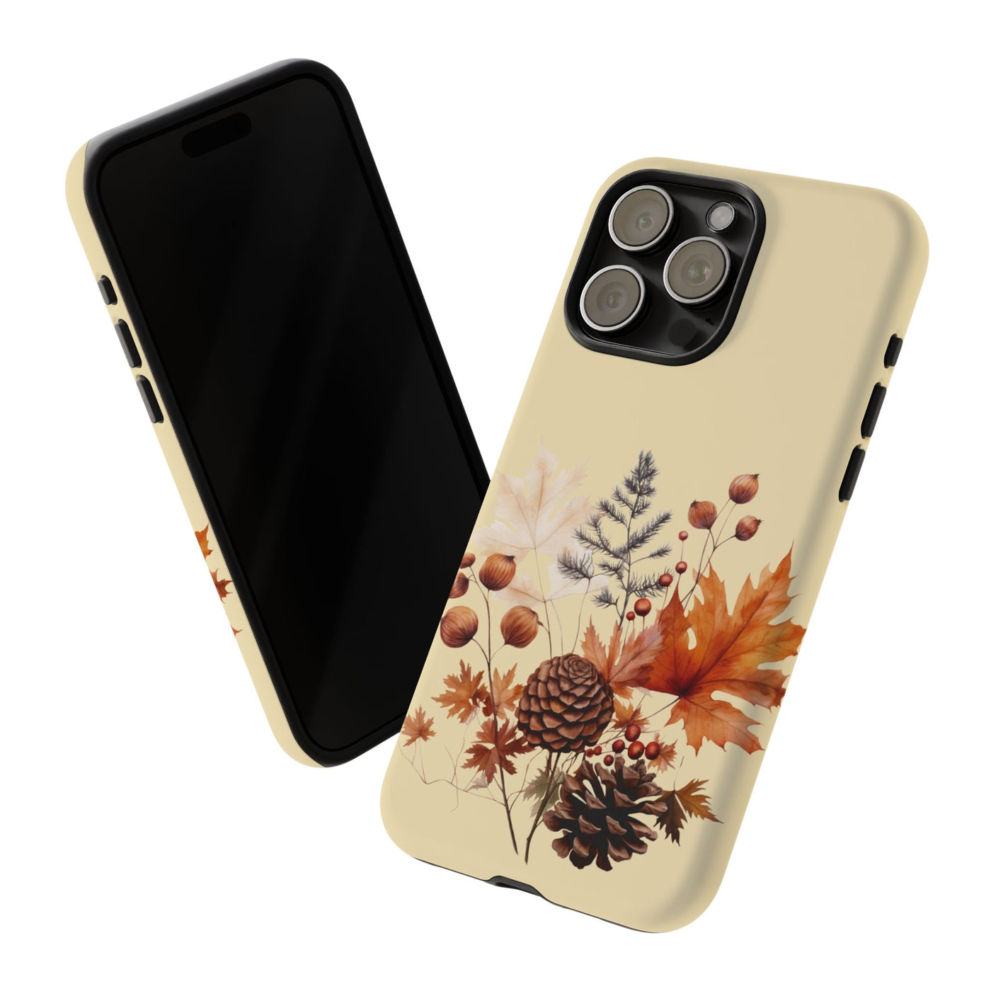 Fall Leaves Foliage Cute Phone Case for, Samsung Galaxy S24, S23, S22, S21, IPhone 16 Case | Iphone 15, Iphone 14, IPhone 13 Case Mom Dad Gift