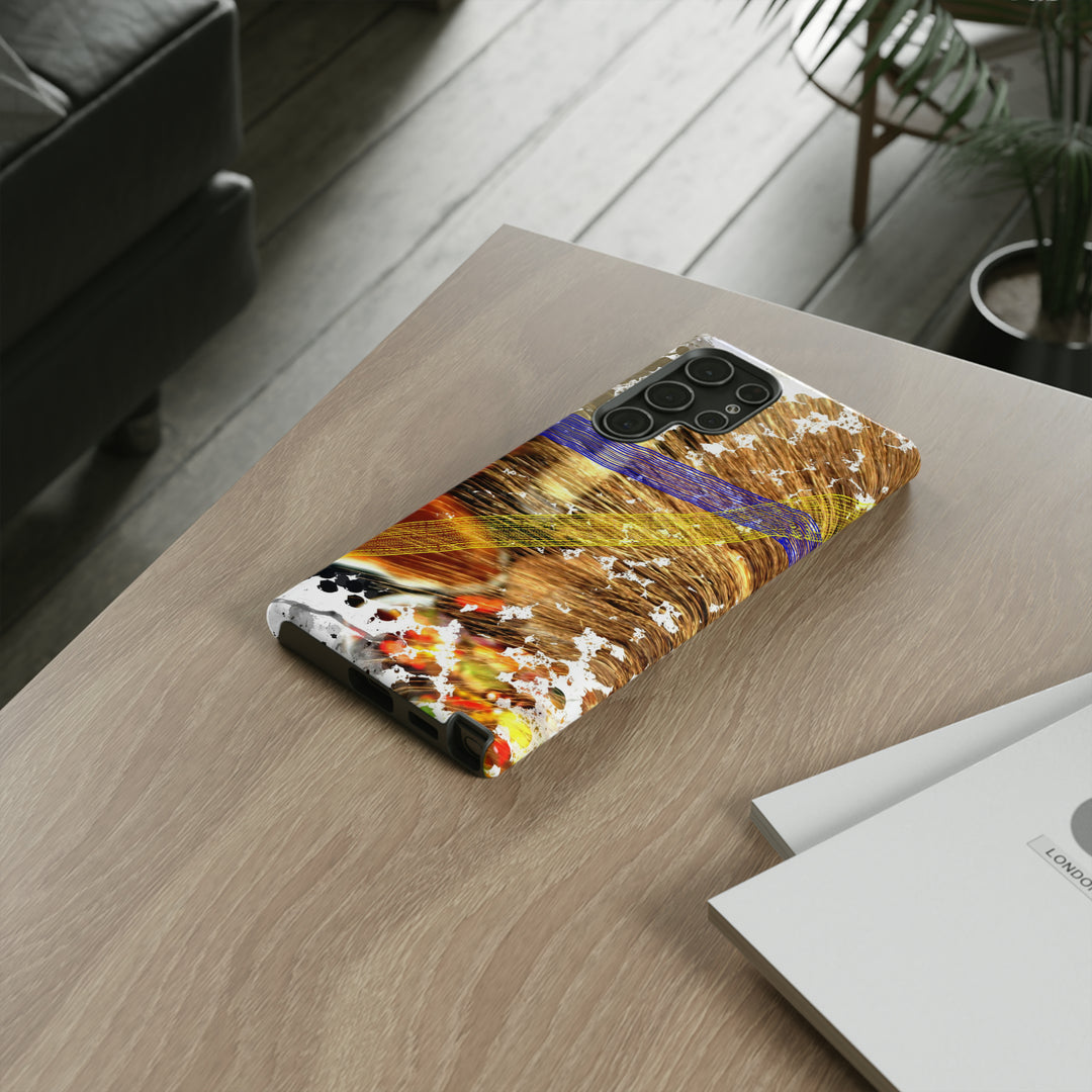 Cute Samsung Phone Case | Aesthetic Samsung Phone Case | Fall Pecan Pie | Galaxy S23, S22, S21, S20 | Luxury Double Layer | Cool - Studio40ParkLane