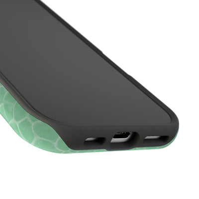 Non Leather Mint Color Pattern Magsafe Cute Phone Case for Iphone Gift for Her, | iPhone 15 Case | iPhone 15 Pro Max Case, Iphone 14, Iphone 14 Pro Max, Iphone 13, Iphone 16 - Studio40ParkLane