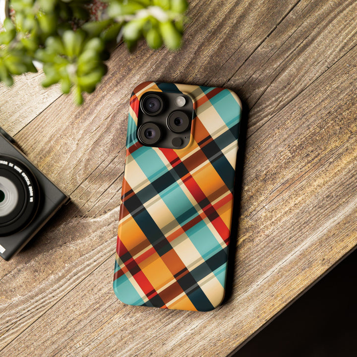 Slim Checkered Plaid Gift for Her Cute Phone Cases for Iphone 16 Pro Max | iPhone 15 Case | iPhone 15 Pro Max Case, Iphone 14, 13, 12, 11, 10, 8, 7 - Studio40ParkLane
