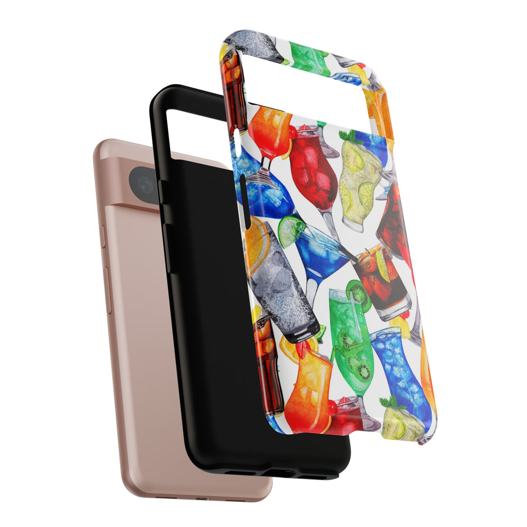 Cute Samsung Case | Cool Iphone Case | Summer Fruit Cocktail, Samsung S24, S23, S22, S21, IPhone 15 Case | Iphone 14 Case, Iphone 13 Case - Studio40ParkLane
