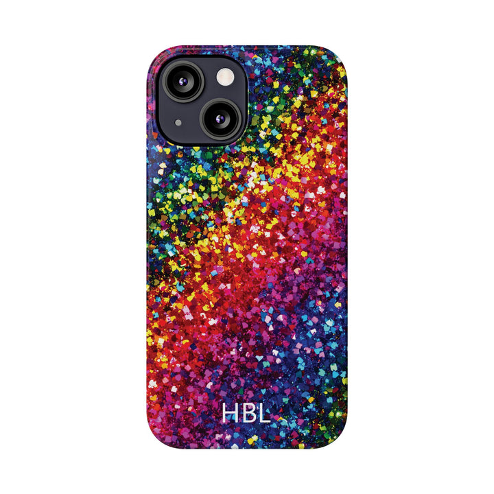 Slim Personalized Slim Muted Faux Play on Glitter Effect Cute Phone Cases for Iphone 16 Pro Max | iPhone 15 Case | iPhone 15 Pro Max Case, Iphone 14, Iphone 14 Pro Max, Iphone 13 12 11 8 7 - Studio40ParkLane