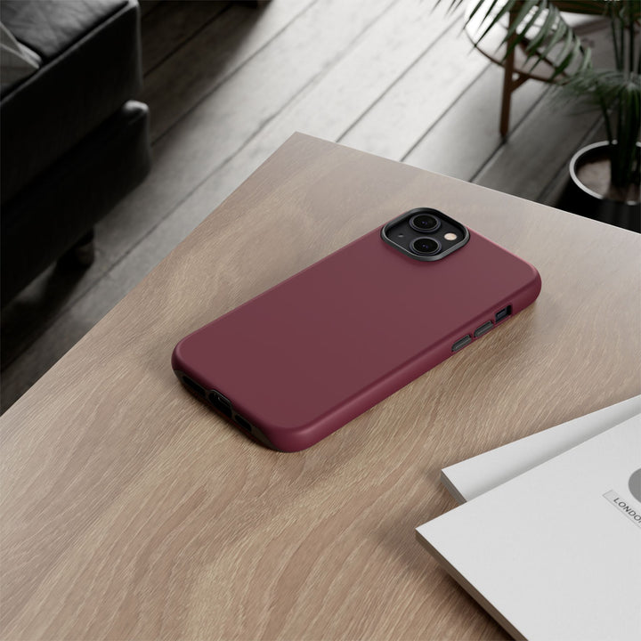 Premium Tough Burgundy Maroon Red Gift for Her Cute Phone Cases for Samsung S25 S24, S23, S22, S21, Iphone, 16, 15, 14, 13 Pro Max Ultra - Studio40ParkLane