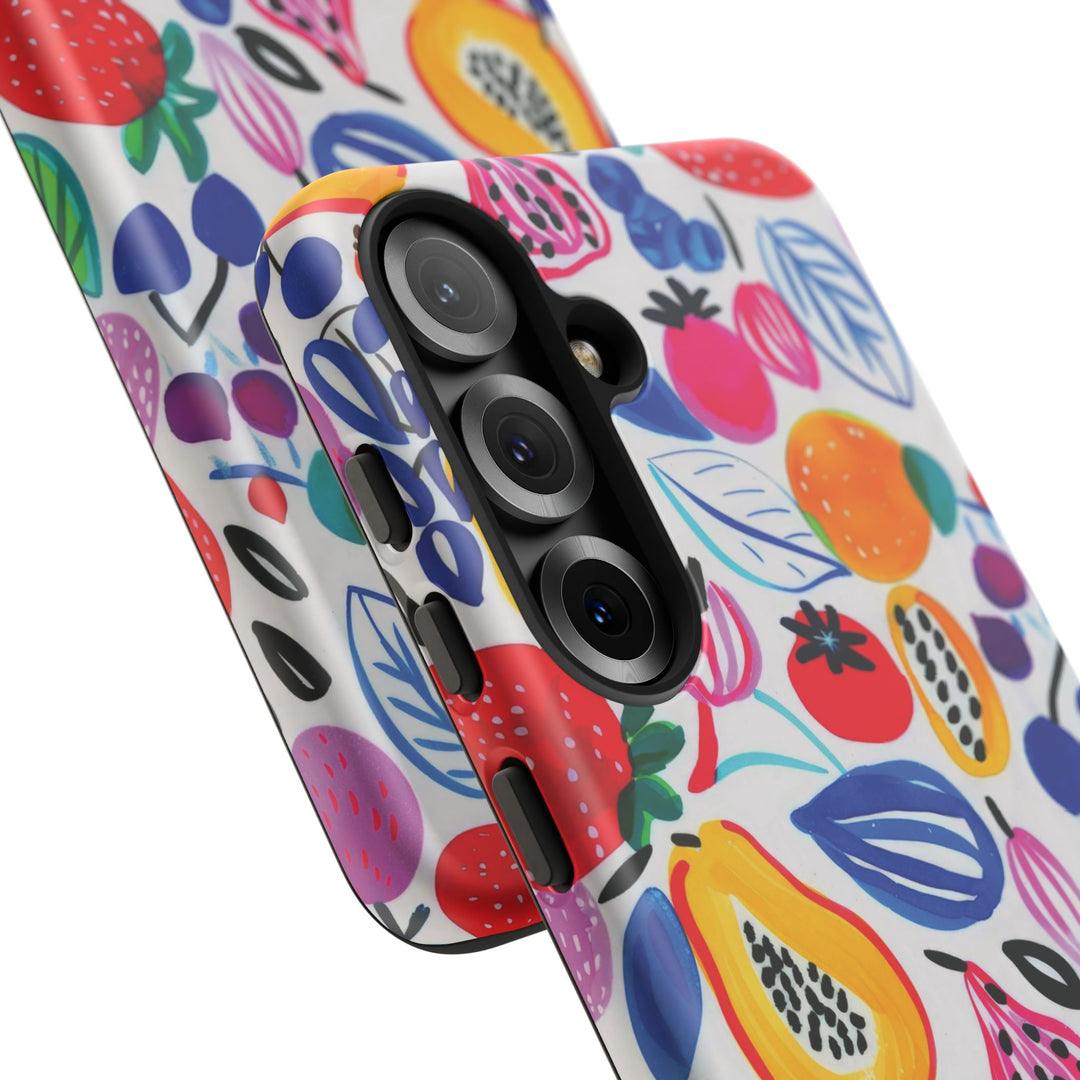 Summer Fruit Cute Tough Phone Case - For Apple iPhone Case 17, 16, 15 Pro Max, 14 Plus, 13 Pro, 12, Samsung Galaxy S26, S25, S24 Plus Ultra - Studio40ParkLane