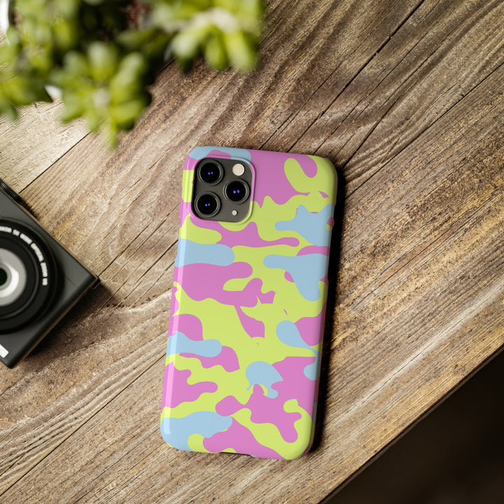 Slim Cute Phone Cases for Iphone - | iPhone 15 Case | iPhone 15 Pro Max Case, Iphone 14 Case, Iphone 14 Pro Max, Iphone 13, Spring Camouflage - Studio40ParkLane