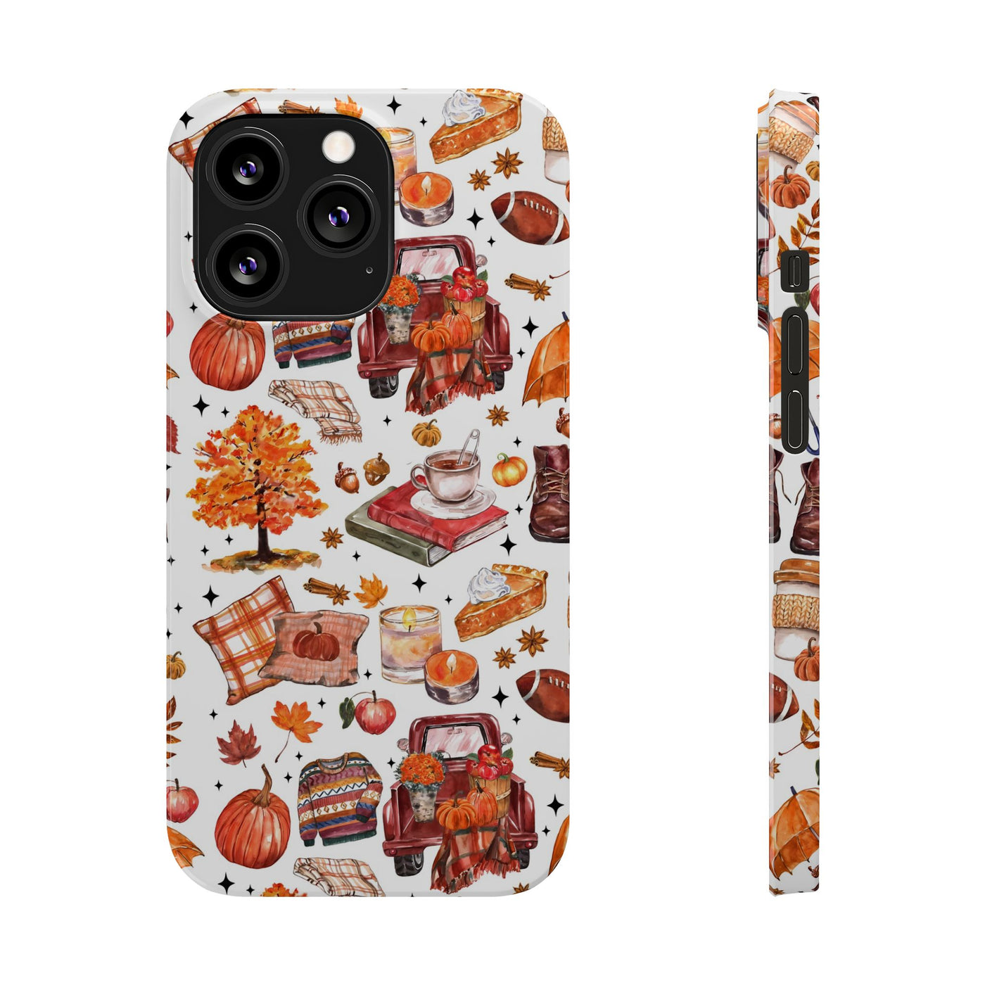 Cute Fall Phone Cases Gift for Her Coquette Collage for Iphone 16 | iPhone 15 Case | iPhone 15 Pro Max Case, Iphone 14 Case, Iphone 13, Slim