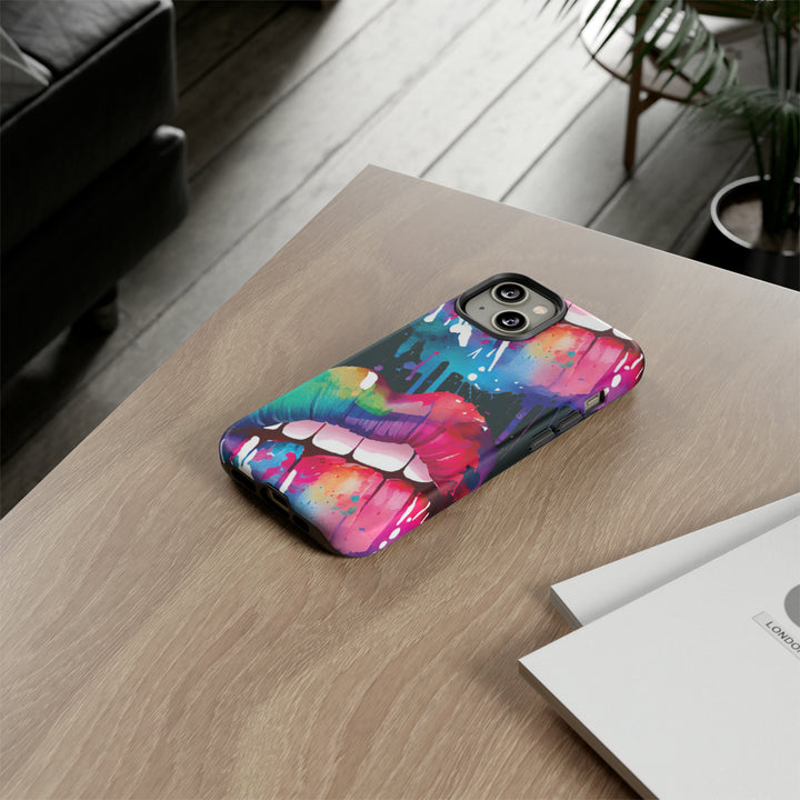 Cute IPhone Case | iPhone 15 Case | iPhone 15 Pro Max Case, Iphone 14 Case, Iphone 14 Pro Max Case IPhone Case for Art Lovers, Lips Smile - Studio40ParkLane