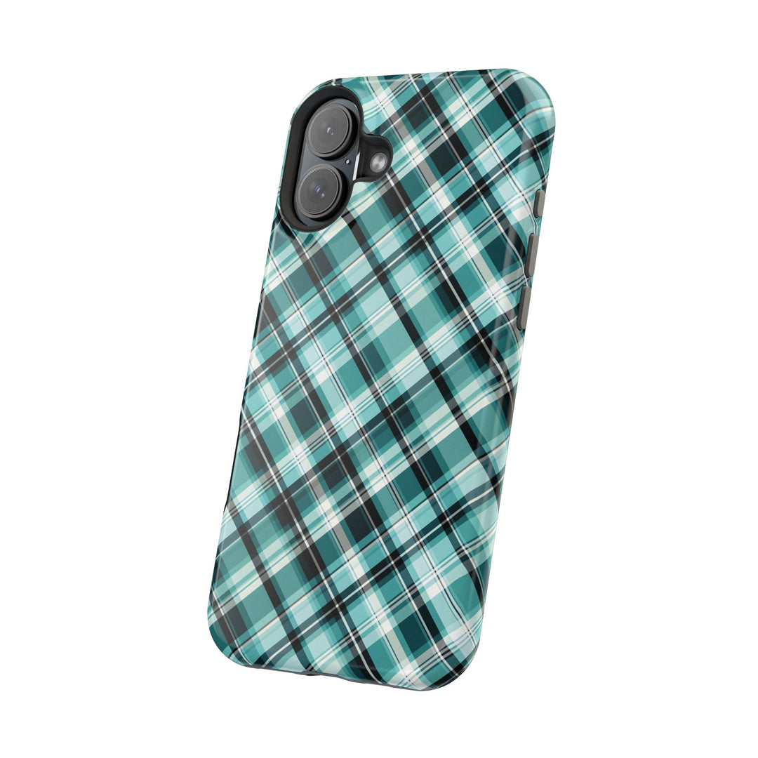 Checkered Plaid Magsafe Gift for Her Cute Phone Case for Iphone, | iPhone 16 | iPhone 15 Pro Max, Iphone 14 Pro Max, 13 12 11 10 9 8 7 - Studio40ParkLane