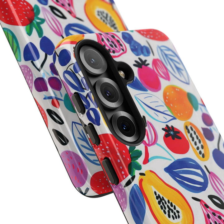 Summer Fruit Cute Tough Phone Case - For Apple iPhone Case 17, 16, 15 Pro Max, 14 Plus, 13 Pro, 12, Samsung Galaxy S26, S25, S24 Plus Ultra - Studio40ParkLane