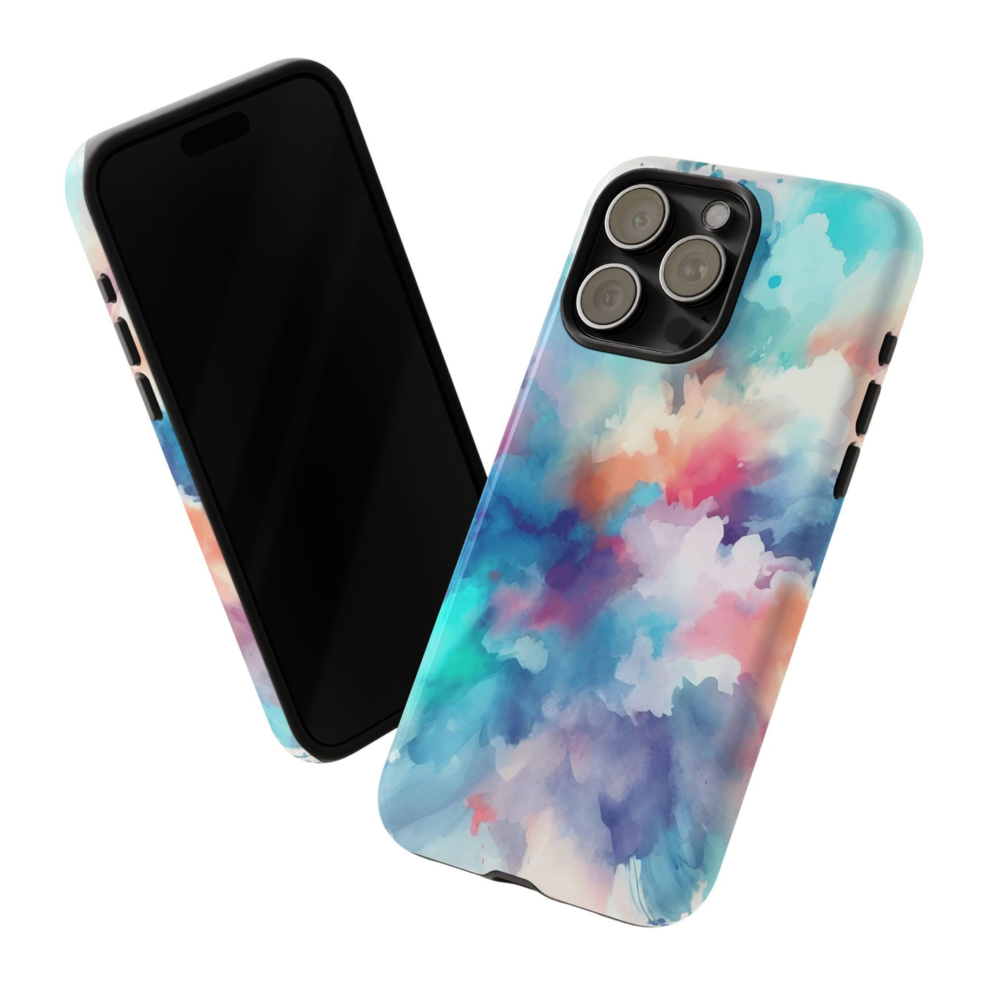 Cute Phone Case, Paint Splash for IPhone 16 pro Max | Iphone 15, Iphone 14, IPhone 13 Case, 11 8 7, Samsung Galaxy S24, S23, S22, S21, 2 Layer Protection