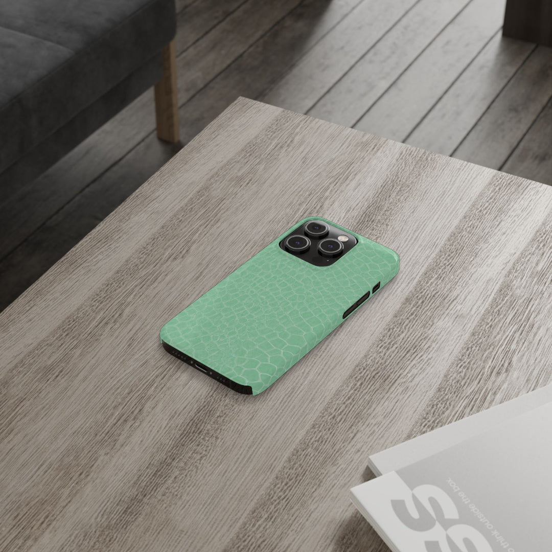 Slim Non Leather Mint Color Pattern Gift for Her Cute Phone Cases for Iphone 16 Pro Max | iPhone 15 Case | iPhone 15 Pro Max Case, Iphone 14, 13, 12, 11, 10, 8, 7 - Studio40ParkLane