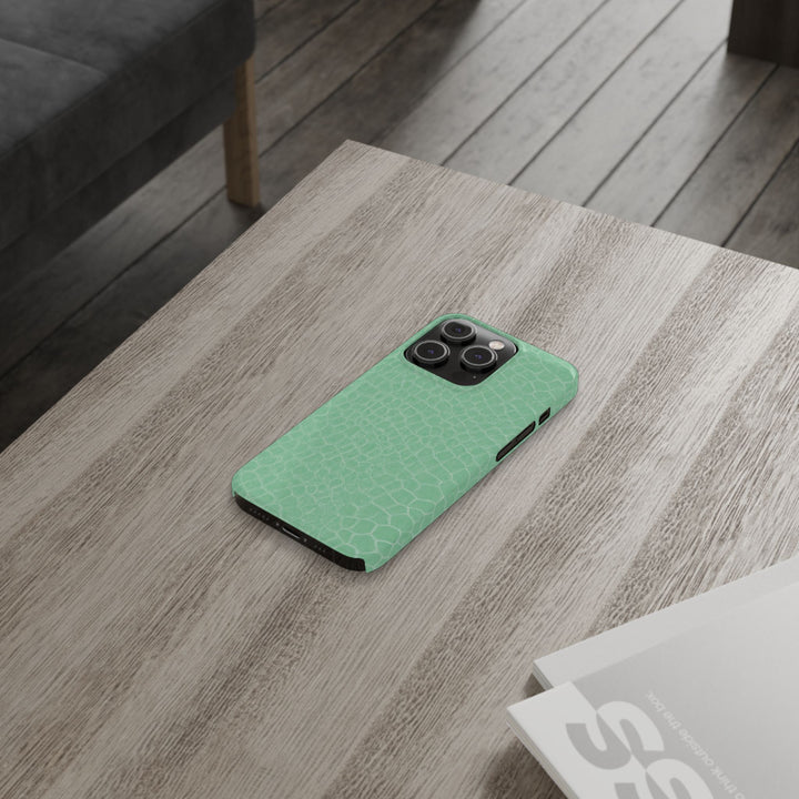 Slim Non Leather Mint Color Pattern Gift for Her Cute Phone Cases for Iphone 16 Pro Max | iPhone 15 Case | iPhone 15 Pro Max Case, Iphone 14, 13, 12, 11, 10, 8, 7 - Studio40ParkLane