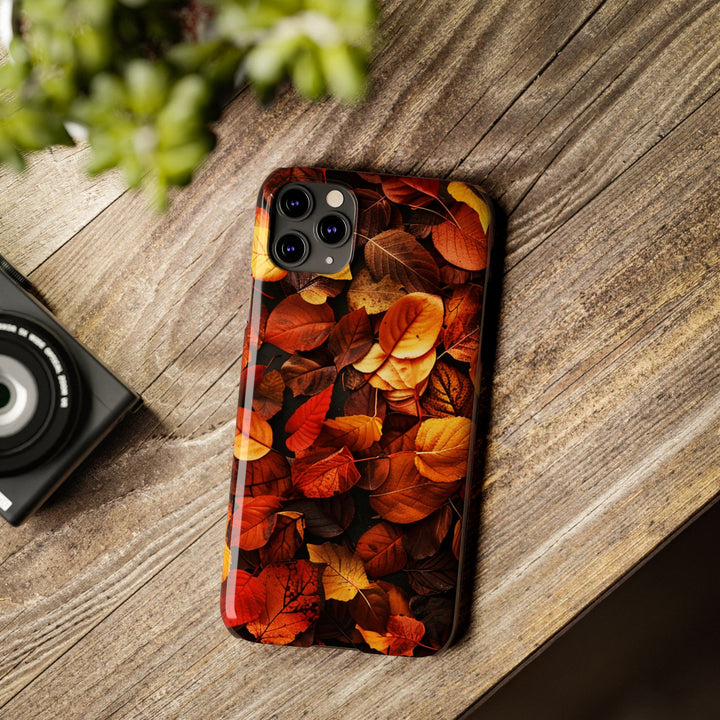 Slim Fall Autumn Leaves Gift for Her Cute Phone Cases for Iphone 16 | iPhone 15 Case | iPhone 15 Pro Max Case, Iphone 14, Iphone 14 Pro Max, Iphone 13, Slim - Studio40ParkLane