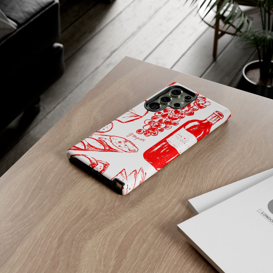Impact Resistant, Italian French, Cute Phone Cases for Samsung S24, S23, S22, S21, IPhone 15 pro Iphone 14 pro Iphone 13 IPhone 12 Iphone 11 - Studio40ParkLane