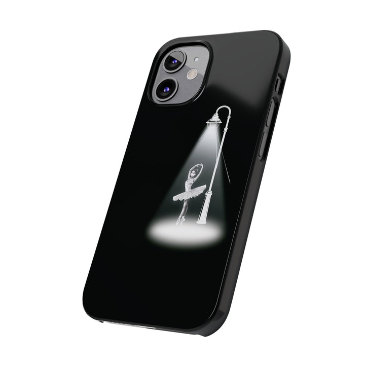 Slim Ballet Dancer Spotlight Gift for Her Cute Phone Cases for Iphone 16 Pro Max | iPhone 15 Case | iPhone 15 Pro Max Case, Iphone 14, 13, 12, 11, 10, 8, 7 - Studio40ParkLane